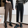 Women Pants Casual Streetwear Loose High Waist Pants Solid Trousers-Pants-Arimonz-Arimonz