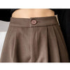 Women Pants Casual Streetwear Loose High Waist Pants Solid Trousers-Pants-Arimonz-Arimonz