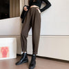 Women Pants Casual Streetwear Loose High Waist Pants Solid Trousers-Pants-Arimonz-Arimonz