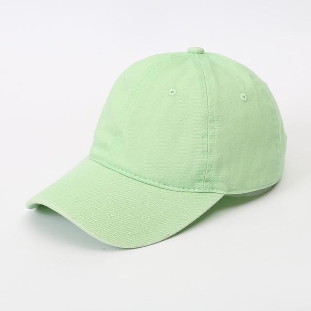 Women Ponytail Baseball Cap Fashion Hats Outdoor Simple Casual Cap-Hats-Arimonz-Light Green Cap-Arimonz