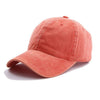 Women Ponytail Baseball Cap Fashion Hats Outdoor Simple Casual Cap-Hats-Arimonz-Orange Cap-Arimonz