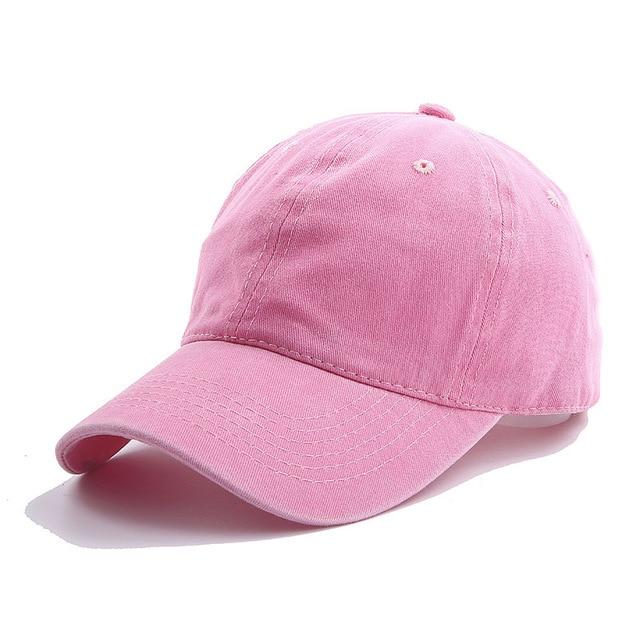 Women Ponytail Baseball Cap Fashion Hats Outdoor Simple Casual Cap-Hats-Arimonz-Pink Cap-Arimonz