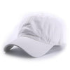 Women Ponytail Baseball Cap Fashion Hats Outdoor Simple Casual Cap-Hats-Arimonz-White Cap-Arimonz
