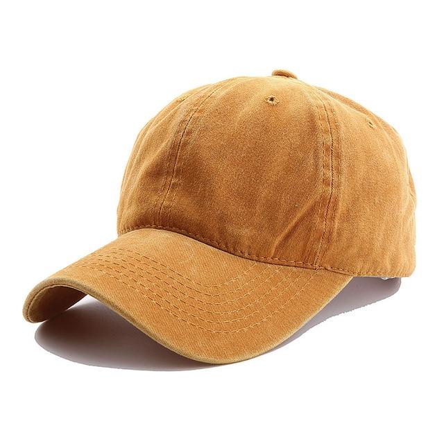 Women Ponytail Baseball Cap Fashion Hats Outdoor Simple Casual Cap-Hats-Arimonz-Yellow Cap-Arimonz