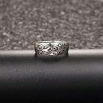 Women Retro Eyes Engraved Retro Hipster Ring Hollow Cross Rings-Rings-Arimonz-Arimonz