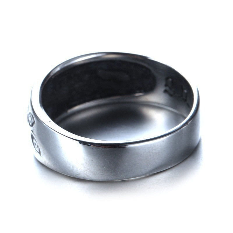 Women Retro Eyes Engraved Retro Hipster Ring Hollow Cross Rings-Rings-Arimonz-Arimonz
