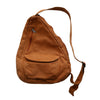 Women Shoulder Messenger Bag Canvas Crossbody Solid Color Chest Bag-Handbags-Arimonz-Orange-Arimonz