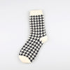 Women Skateboard Socks Cool Hip Hop Women Socks Streetwear Socks-Socks & Tights-Arimonz-Checkered White-Arimonz