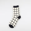 Women Skateboard Socks Cool Hip Hop Women Socks Streetwear Socks-Socks & Tights-Arimonz-Checkered White Black-Arimonz