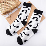 Women Skateboard Socks Cool Hip Hop Women Socks Streetwear Socks-Socks & Tights-Arimonz-Rainbows-Arimonz