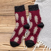 Women Socks Autumn Winter Thicken Warm Wool Long Retro Socks for Women-Socks & Tights-Arimonz-Arimonz
