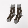 Women Socks Autumn Winter Thicken Warm Wool Long Retro Socks for Women-Socks & Tights-Arimonz-army green-Arimonz