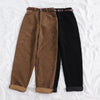 Women Spring Corduroy Pants High Waist Vintage Wide Leg Pants-Pants-Arimonz-Arimonz