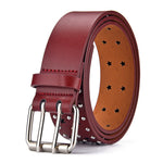 Women Star Belts for Leather Retro Style Decorative Pin Buckle Jeans-Belts-Arimonz-red-Arimonz