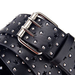 Women Star Belts for Leather Retro Style Decorative Pin Buckle Jeans-Belts-Arimonz-Arimonz