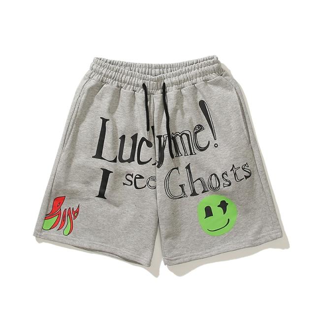 Women Summer Shorts Boyfriend Shorts Garter Waist Shorts-Shorts-Arimonz-Gey-S-Arimonz