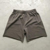 Women Summer Shorts Boyfriend Shorts Garter Waist Shorts-Shorts-Arimonz-Grey Khaki-S-Arimonz
