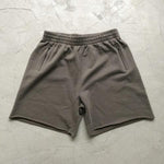 Women Summer Shorts Boyfriend Shorts Garter Waist Shorts-Shorts-Arimonz-Grey Khaki-S-Arimonz