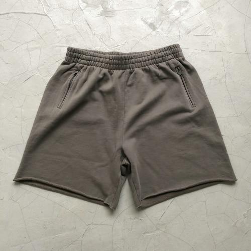 Women Summer Shorts Boyfriend Shorts Garter Waist Shorts-Shorts-Arimonz-Grey Khaki-S-Arimonz
