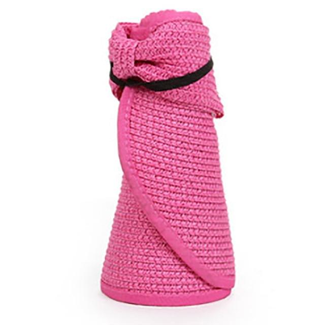 Women Summer Visors Hat Foldable Sun Hat Wide Large Brim Hat Women Cap-Summer Hats-Arimonz-Bright Pink-Arimonz
