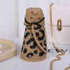 Women Summer Visors Hat Foldable Sun Hat Wide Large Brim Hat Women Cap-Summer Hats-Arimonz-Leopard Brown-Arimonz