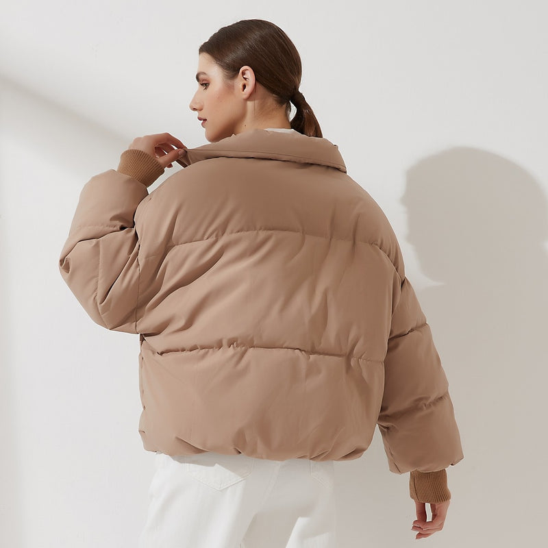 Women Thick Winter Parkas Casual Warm Cotton Jackets Coat Outwear-Bomber Coats-Arimonz-Arimonz