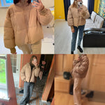 Women Thick Winter Parkas Casual Warm Cotton Jackets Coat Outwear-Bomber Coats-Arimonz-Arimonz