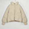 Women Thick Winter Parkas Casual Warm Cotton Jackets Coat Outwear-Bomber Coats-Arimonz-Beige-S-Arimonz