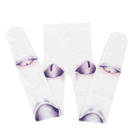 Women Tights Gothic Retro Tights Joint Style Tattoo Print Stockings-Socks & Tights-Arimonz-white-Arimonz