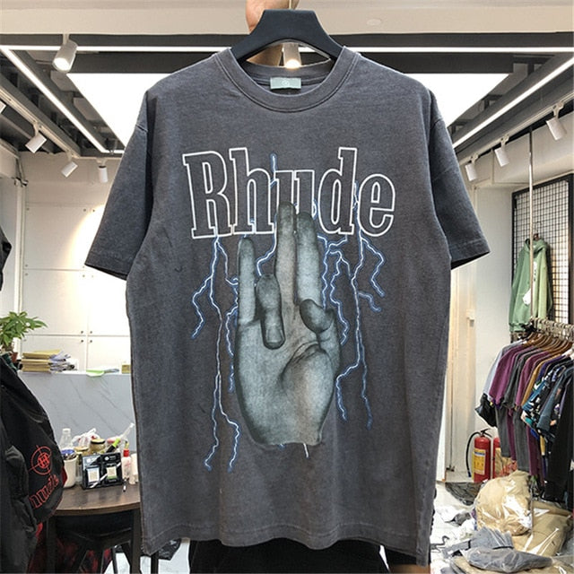 Women Washed Do Old Streetwear T-shirts Summer Style Top Tees-Tee-Arimonz-Washed Sky Blue-M-Arimonz