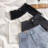 Women Wide Leg Hole Denim Shorts Casual Jeans Shorts Casual Shorts-Denim Shorts-Arimonz-Arimonz