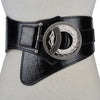 Women Wide Waist Elastic Stretch Belt Women Girdlestrap Belts-Belts-Arimonz-black-85cm/33.4inches-Arimonz