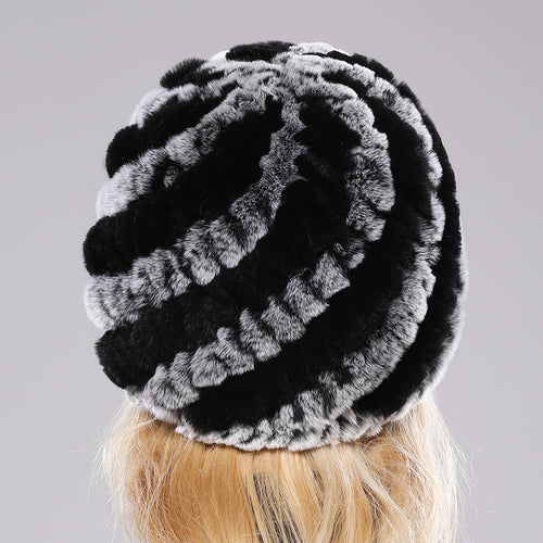 Women Winter Warm Fur Hat Snow Cap Winter Hats for Women Fluffy Hat-Winter Hats-Arimonz-Arimonz