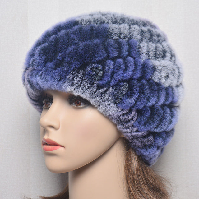 Women Winter Warm Fur Hat Snow Cap Winter Hats for Women Fluffy Hat-Winter Hats-Arimonz-color 6-Arimonz