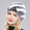 Women Winter Warm Fur Hat Snow Cap Winter Hats for Women Fluffy Hat-Winter Hats-Arimonz-grey white-Arimonz