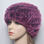 Women Winter Warm Fur Hat Snow Cap Winter Hats for Women Fluffy Hat-Winter Hats-Arimonz-rose pink-Arimonz
