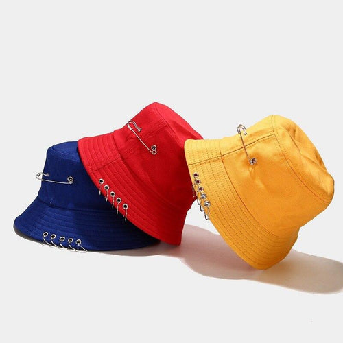 Women's Bucket Hat Women Flat Fashion Bob Hat Fishing Summer Cap-Bucket Hats-Arimonz-Arimonz