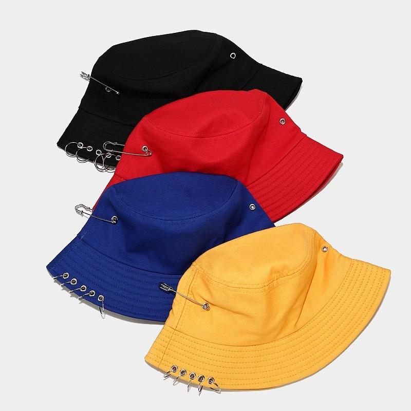 Women's Bucket Hat Women Flat Fashion Bob Hat Fishing Summer Cap-Bucket Hats-Arimonz-Arimonz