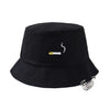 Women's Bucket Hat Women Flat Fashion Bob Hat Fishing Summer Cap-Bucket Hats-Arimonz-Cigarette-Arimonz