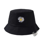 Women's Bucket Hat Women Flat Fashion Bob Hat Fishing Summer Cap-Bucket Hats-Arimonz-Daisy-Arimonz