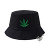 Women's Bucket Hat Women Flat Fashion Bob Hat Fishing Summer Cap-Bucket Hats-Arimonz-Leaves-Arimonz