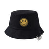 Women's Bucket Hat Women Flat Fashion Bob Hat Fishing Summer Cap-Bucket Hats-Arimonz-Yellow Smiley-Arimonz