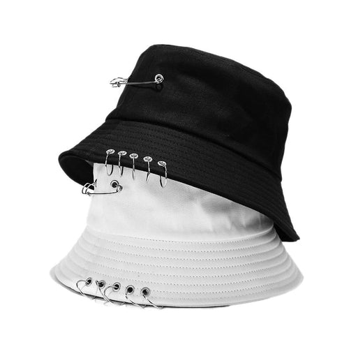 Women's Bucket Hat Women Flat Fashion Bob Hat Fishing Summer Cap-Bucket Hats-Arimonz-Arimonz