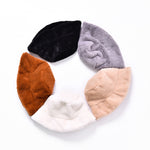 Womens Felt Hat Winter Fedora Hat Women Felt Hats Bucket Hat Women-Bucket Hats-Arimonz-Arimonz