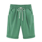 Women's Lace-Up Shorts Pockets High Waist Casual Summer Shorts-Shorts-Arimonz-Arimonz