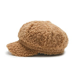 Women's Lamb Wool Baseball Cap Autumn and Winter Painter Cap-Women's Caps-Arimonz-Arimonz