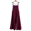 Women's Oversize Bib Trousers Wide Leg pants Overalls Jumpsuit Romper-Casual Jumpsuits & Rompers-Arimonz-Arimonz