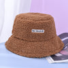 Wool Fashion Women Hat Solid Color Temperament Winter Cold Proof Hat-Winter Hats-Arimonz-Brown-Arimonz