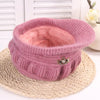 Wool Women's Fashion Hat Plush Knitted Wind Shield Ear Guard-Winter Hats-Arimonz-Arimonz