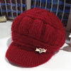 Wool Women's Fashion Hat Plush Knitted Wind Shield Ear Guard-Winter Hats-Arimonz-Arimonz